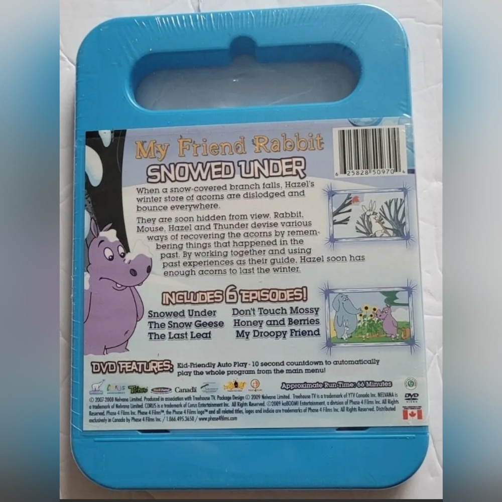 My Friend Rabbit - Snowed Under (2008, DVD) - Picture 2 of 6